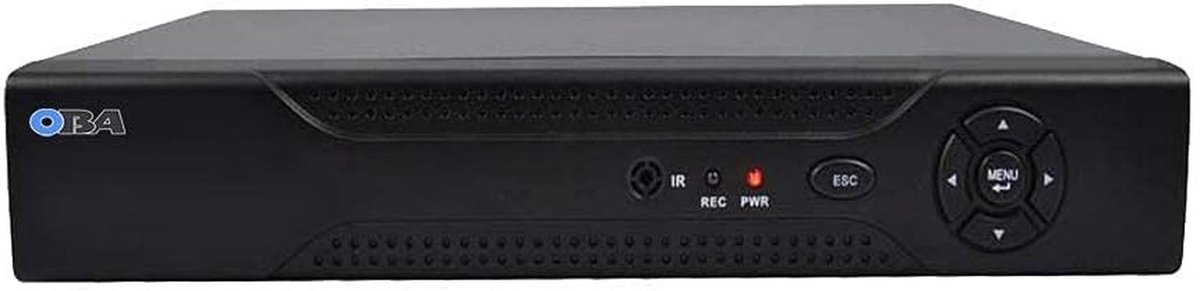 NVR Monitor - Beveiligingsrecorder - Camera Systeem - 8 Kanaals Ondersteuning - 26x26x6 cm
