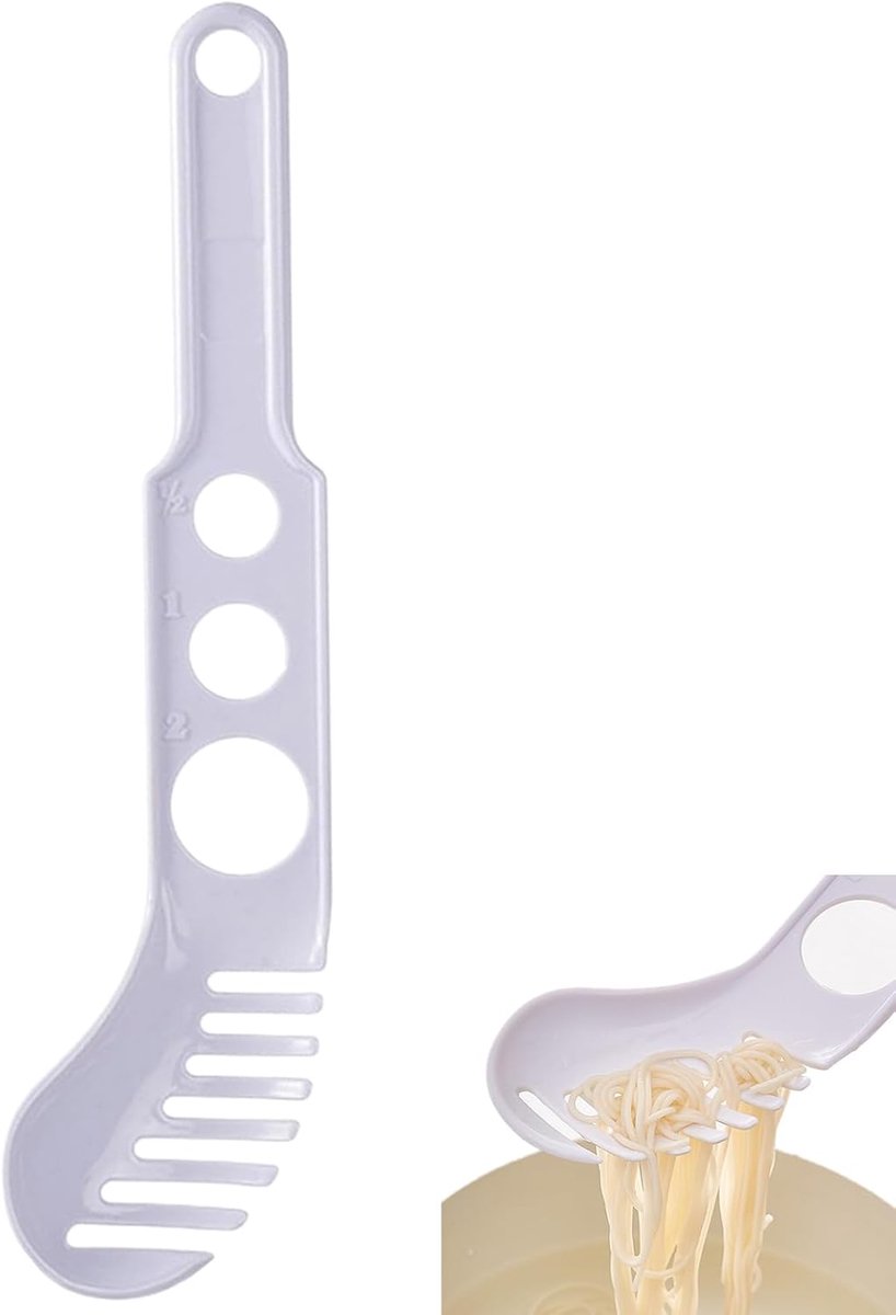Pastamaatlepel, pastaschep, multifunctioneel keukengereedschap Geschikt voor pasta.