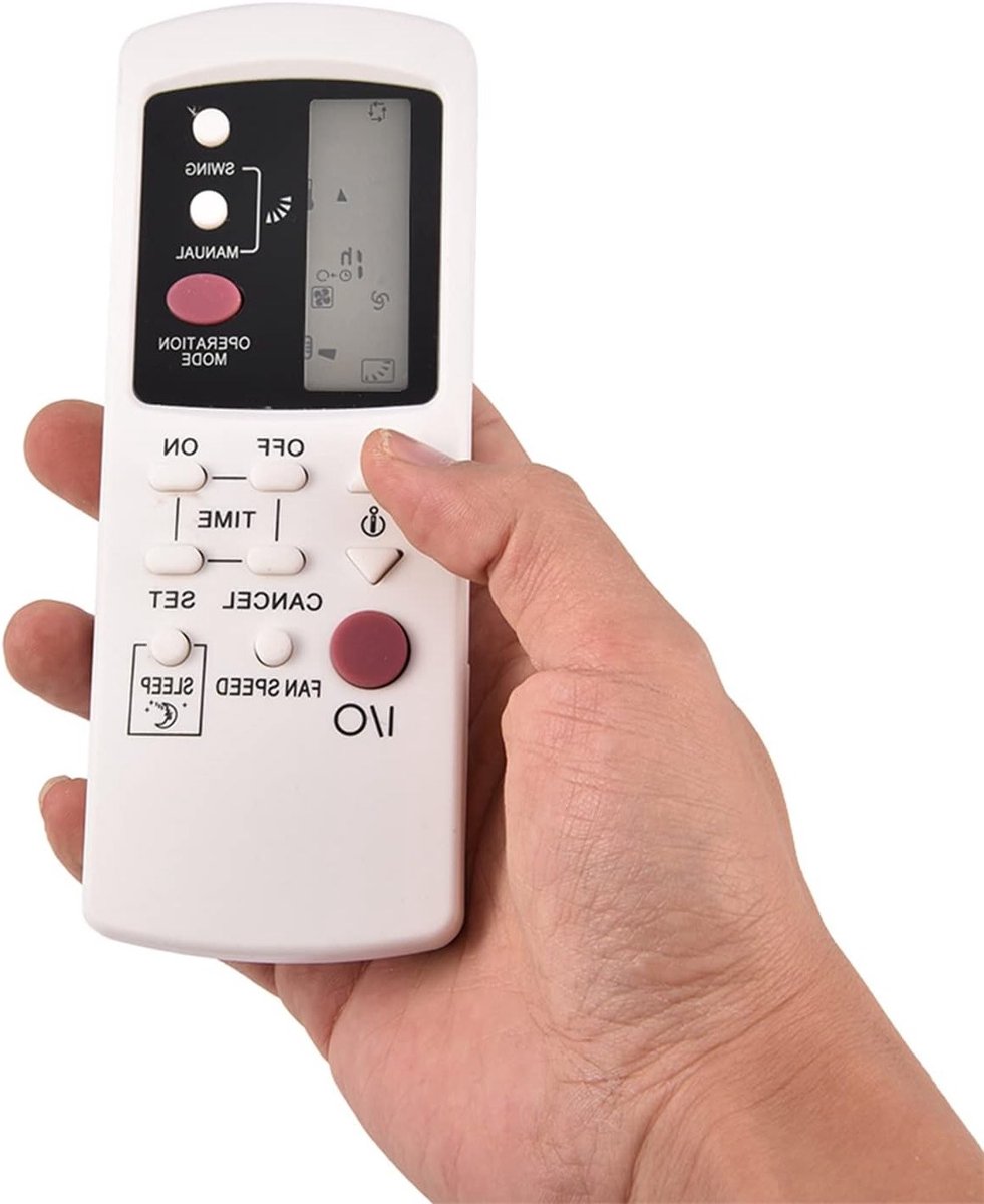 Vervangende afstandsbediening voor Galanz airconditioners, geschikt voor modellen GZ-1002A-E3, GZ-1002B-E1 en GZ-1002B-E3, ABS materiaal, eenvoudig in gebruik, betrouwbare werking