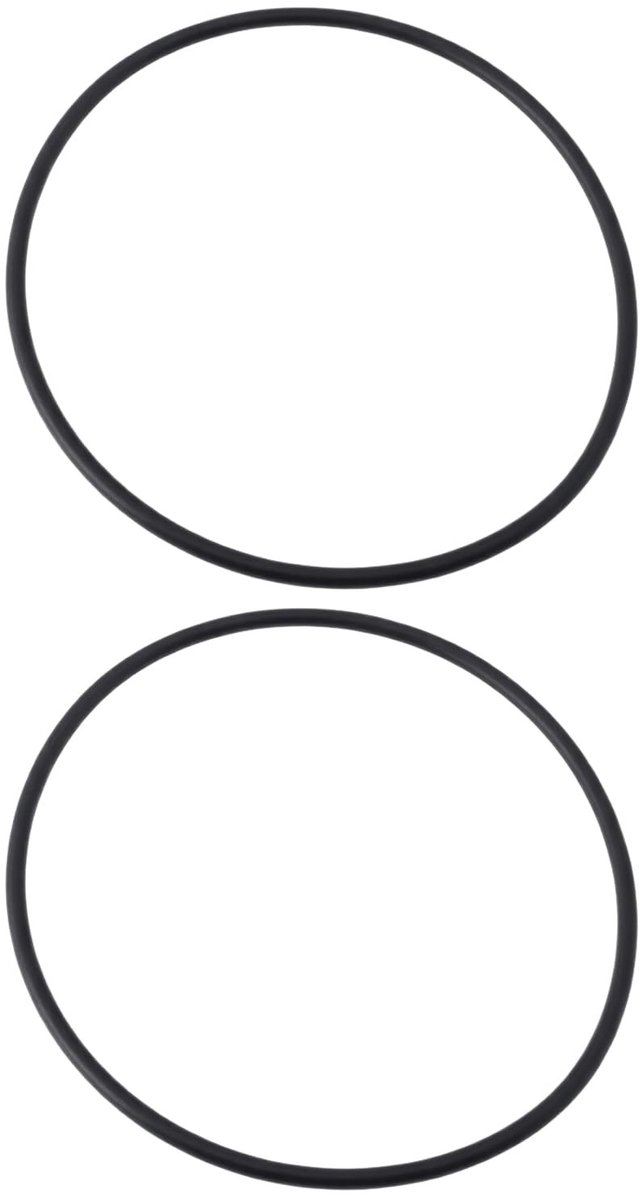 Dailygoods- Afdichting O-Ring - 2 Stuks - Rubber Afdichtingspakking - Compatibel met Bestway Flowclear - Filterpomp - OD.6.5"x T.0.2