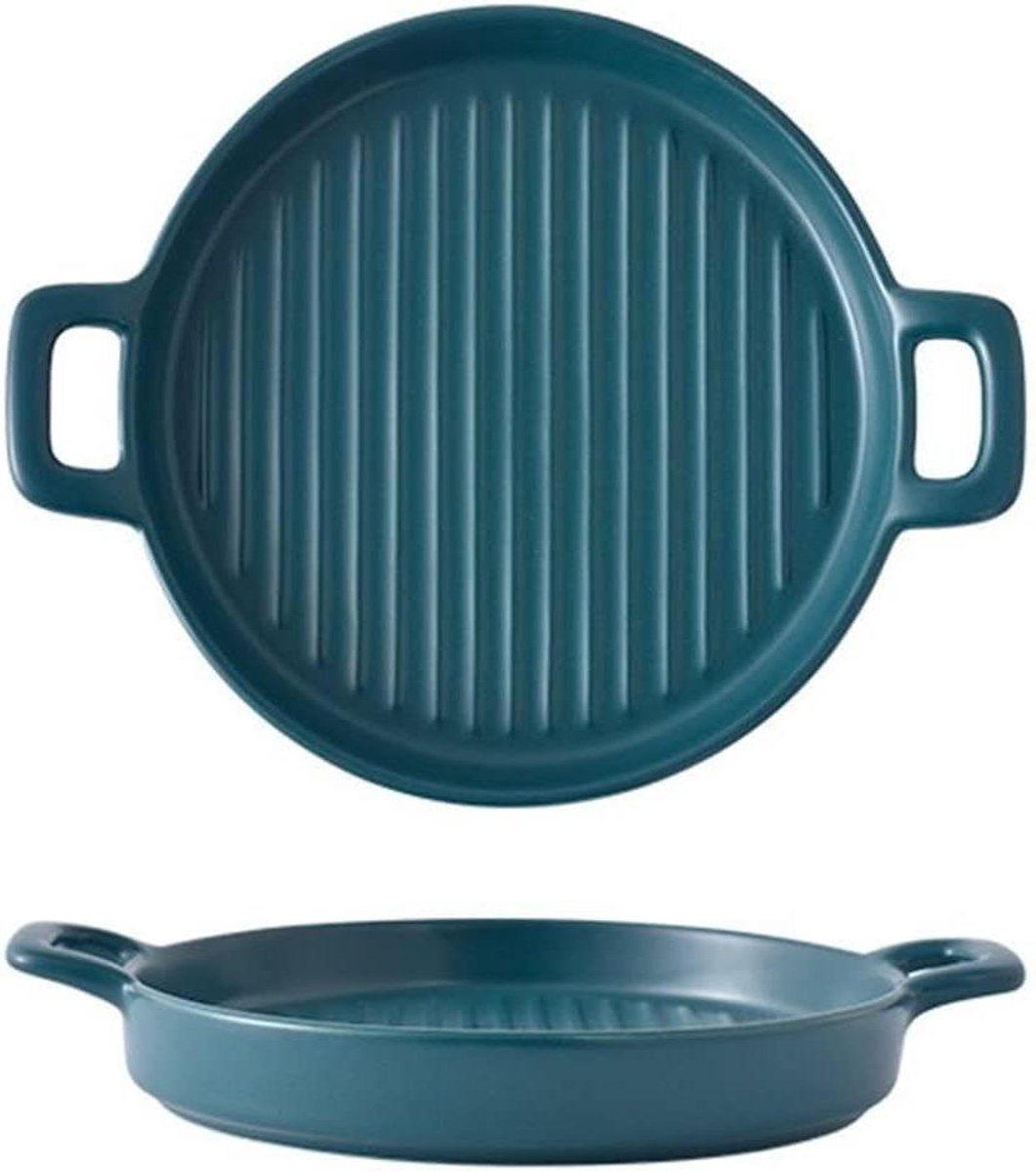 Ovenschaal Keramiek - Bakvorm - Maaltijden Bereiden - Gelijkmatige Verwarming - 19.5 cm - J