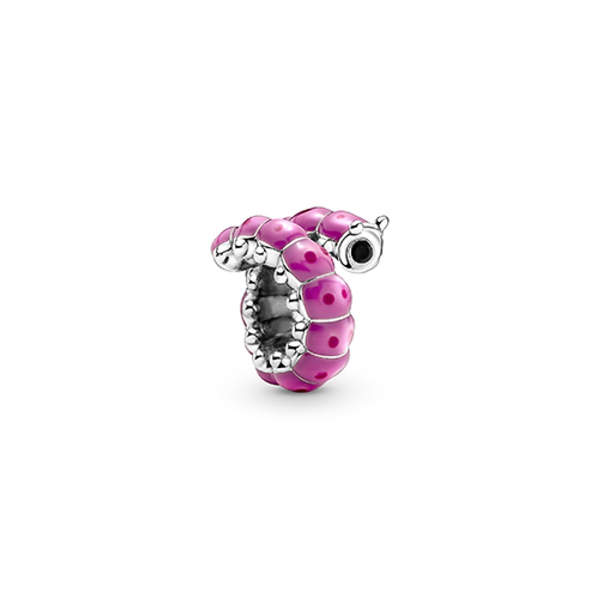 Pandora Moments - 790762C01 - Schattige Opgerolde Rups Bedel