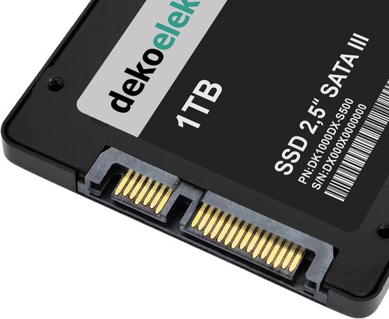Interne SSD Schijf - Harde Schijf - Computer Upgrade - Hoge Snelheid - 1TB Opslag - Zilver — afbeelding 4