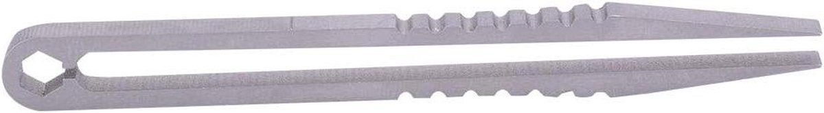 Precisie Pincet - Modelbouw Pincet - Kleine Onderdelen Bevestigen - Hoge Hardheid Roestbestendig - 8.2 cm - Zilver