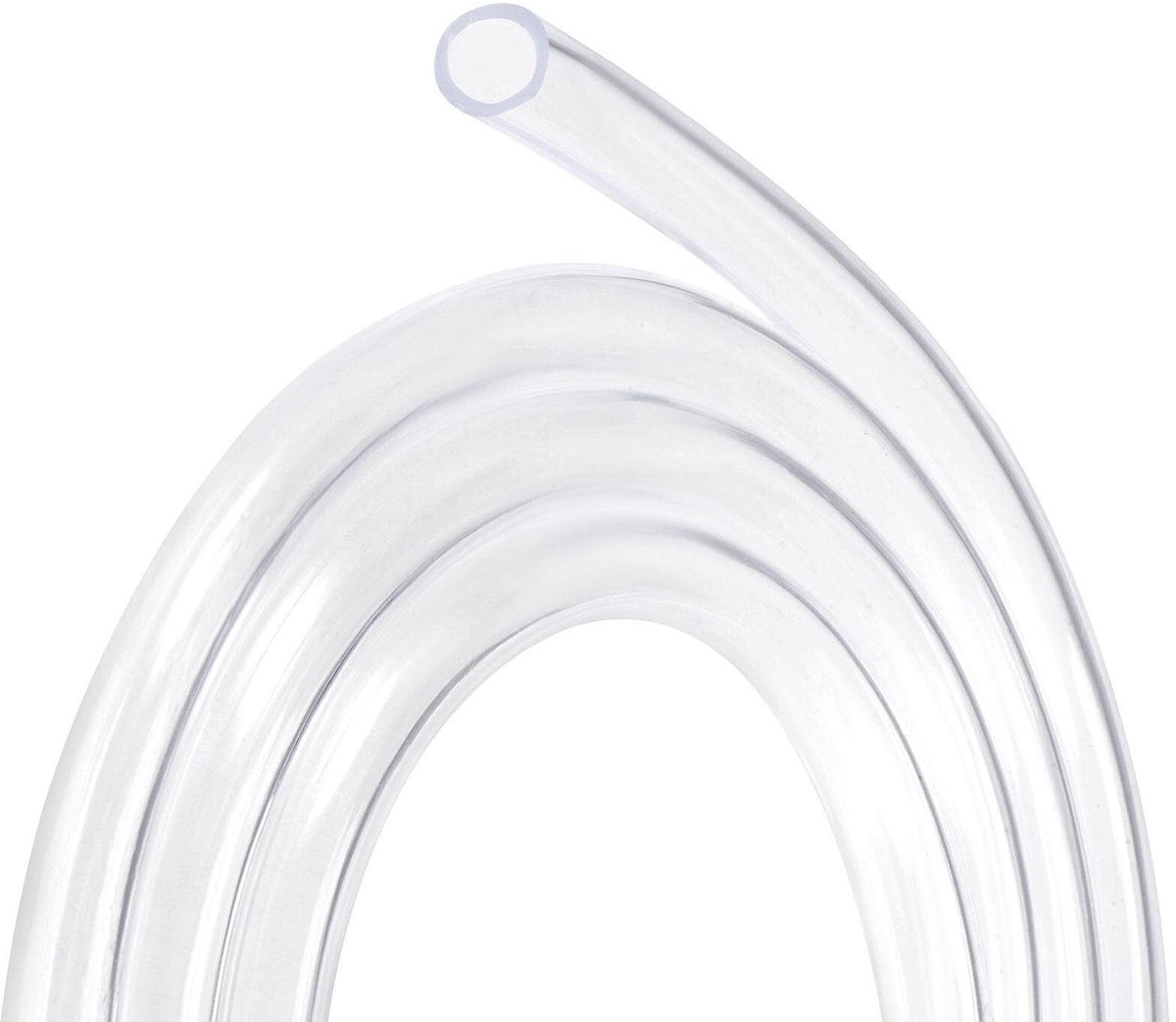 Dailygoods- PVC Buis 6 mm binnendiameter - 9 mm buitendiameter - 2 meter lengte - Voedselkwaliteit - Flexibele Waterleiding - Duurzaam en Lichtgewicht - Slang
