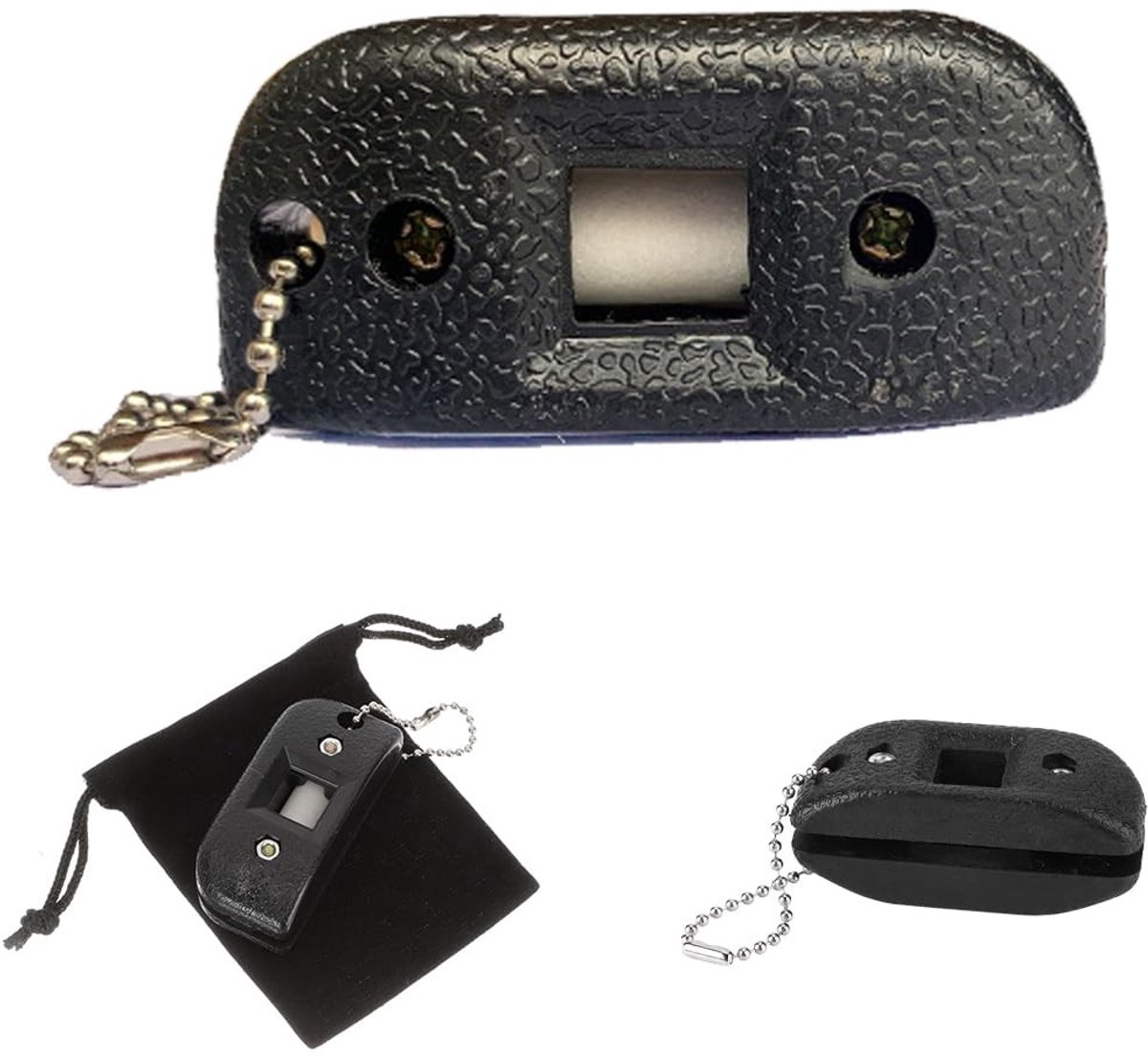 Dailygoods- Messenslijper Verstelbare Breedte - Draagbaar - Robuust Materiaal - Duurzaam - Ideaal voor Schaatsen - Lange Levensduur - Schaatsmes