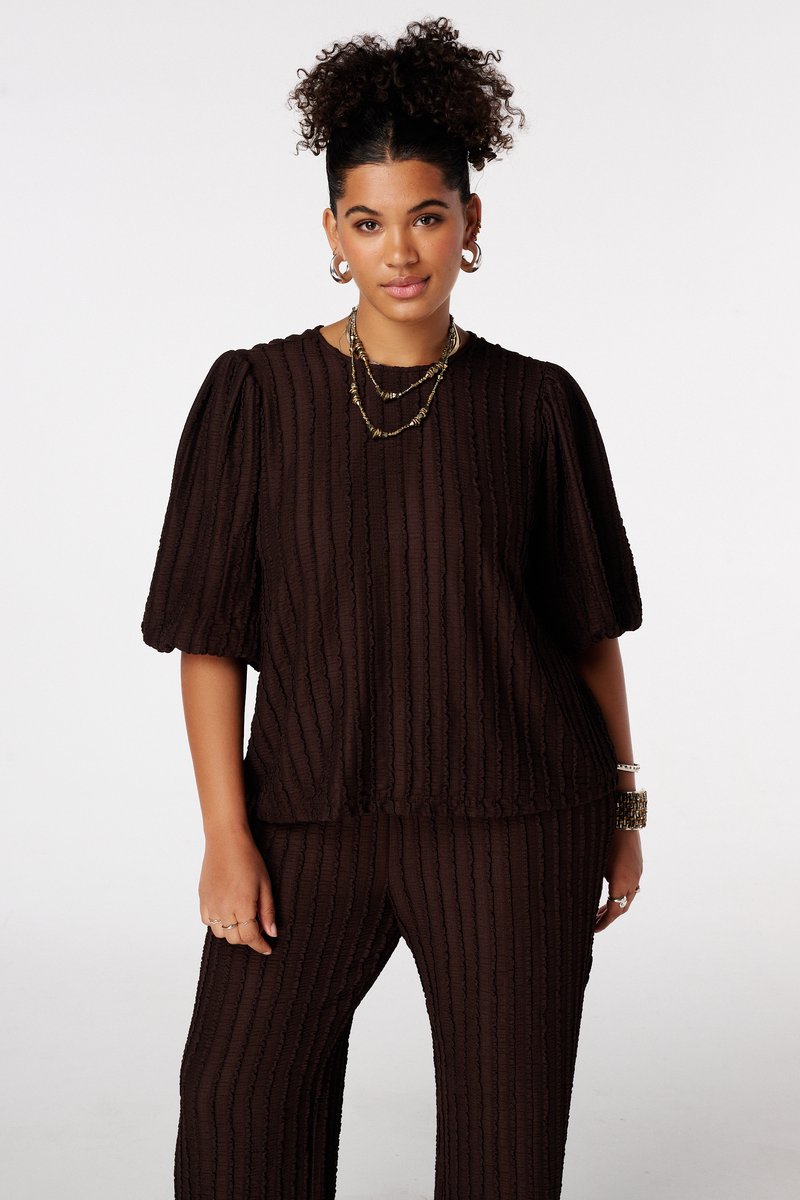 MS Mode Top Top met ballonmouwen