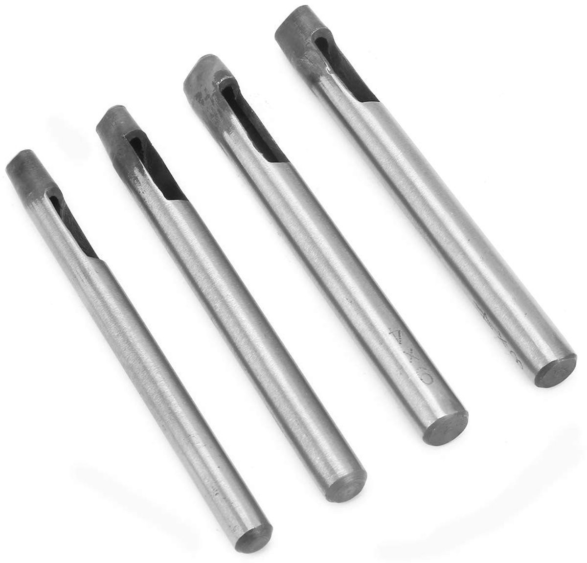 Dailygoods- Holle Perforator Hoogwaardig Koolstofstaal - 4mm Ponskoppen - Leerbewerking - Ovale Gatvormige Boren - Duurzaam in Gebruik - Eenvoudig te Gebruiken - Ponsset