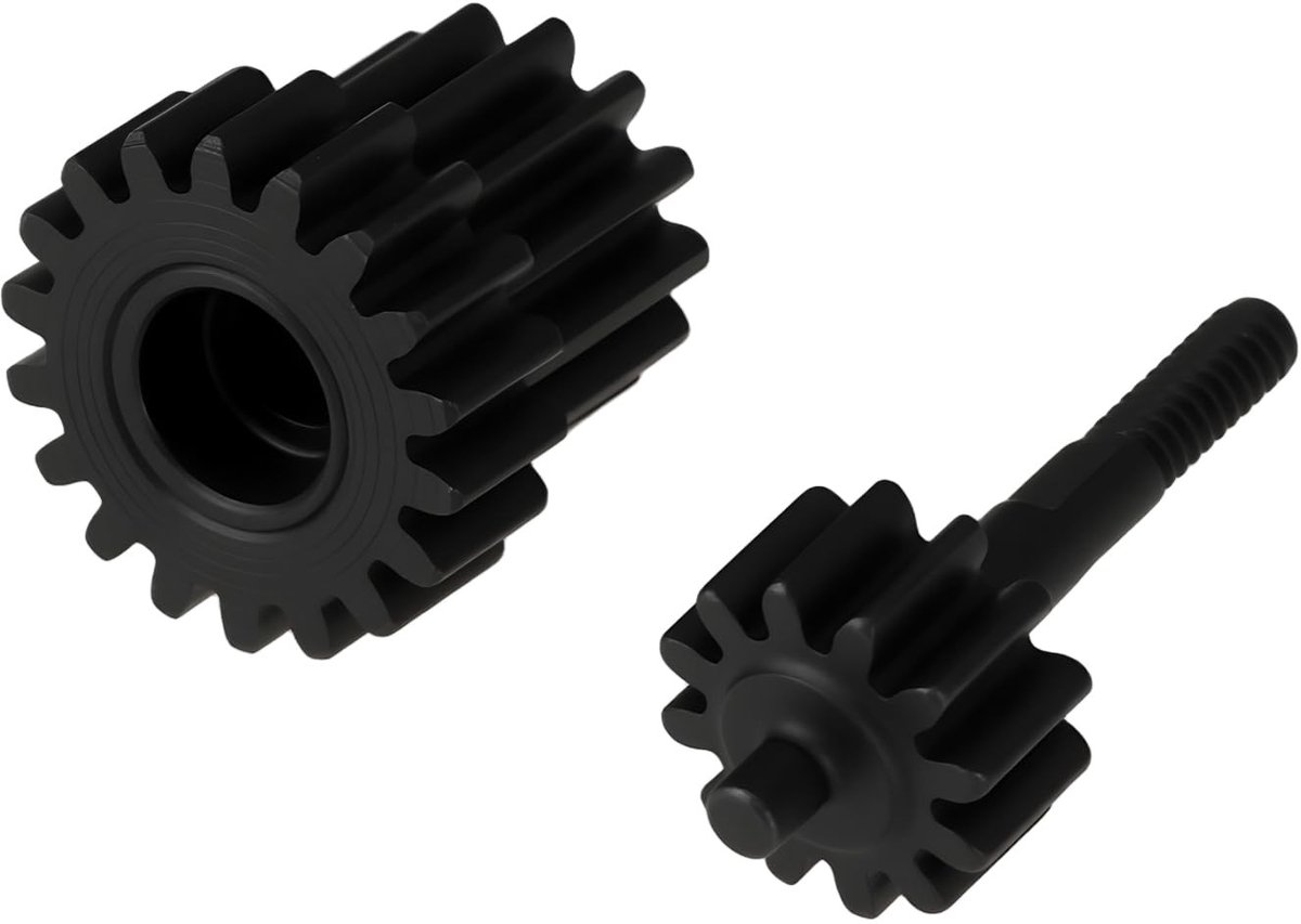 Dailygoods- Idler Gear Set - Stalen Tandwielen - Compatibel met Hot Racing Losi Micro-B LMCB125R - Duurzaam - Hoge slijtvastheid - Verbeterde efficiëntie - Tandwiel