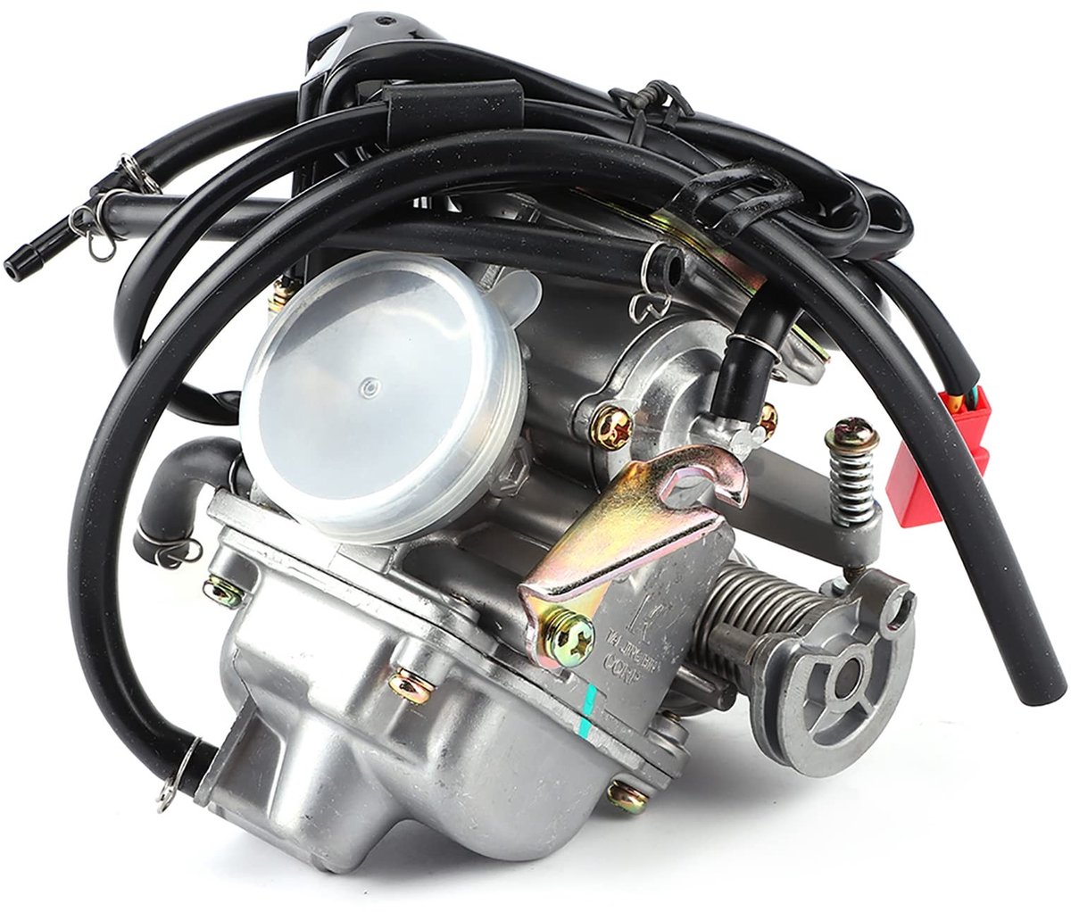 Dailygoods- Carburateur Professioneel 24mm - ATV Carburateur - 4-Takt GY6 - Geschikt voor 125CC/150CC - Duurzaam Zink/IJzer - Anticorrosie - Motorcarburateur