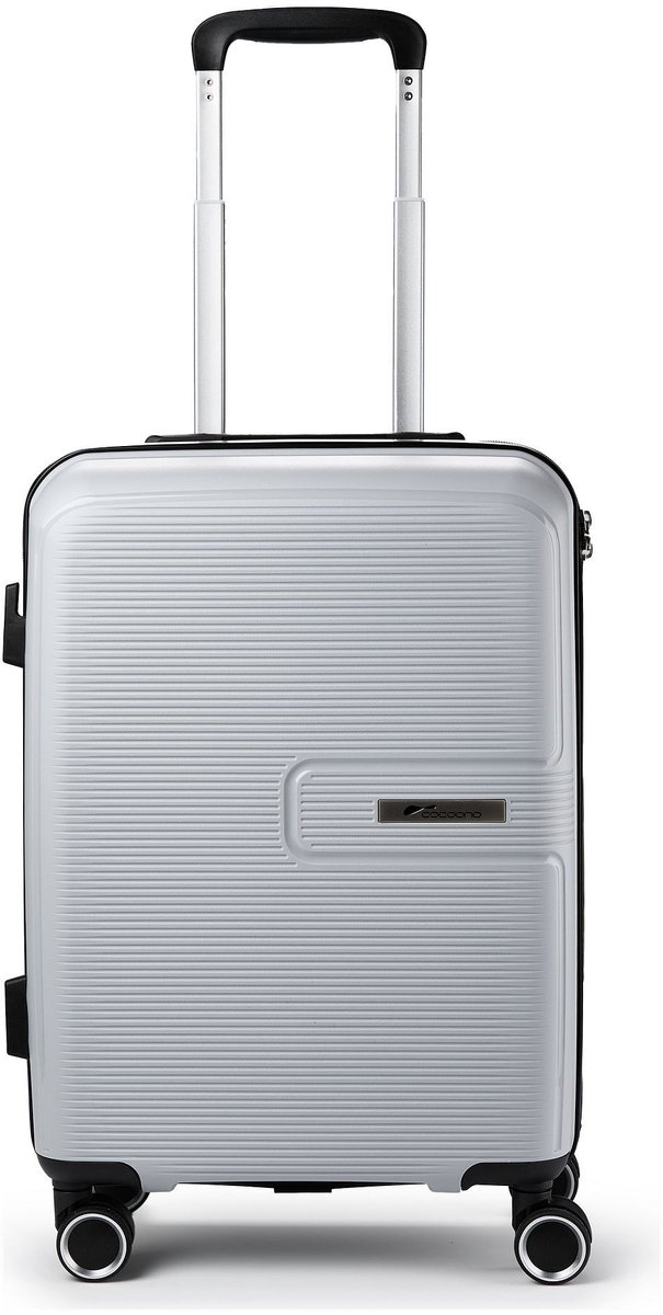 cocoono Marseille 4 wielen Cabinewagen S 54 cm - Harde bagage - TSA slot - grau