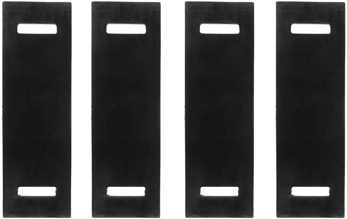 Dailygoods- Randbeschermers - 4 Stuks - Rubber - Bescherming voor Spanbanden - Voorkomt Schade - Antislip Ontwerp - Demping Effect - Ladingzekering