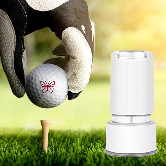 Golfbal Stempel - Bal Markeer Tool - Golfbal Identificatie - Sneldrogend Waterdicht - 1.5 cm Afdruk - Meerkleurig van Merkloos — afbeelding 2