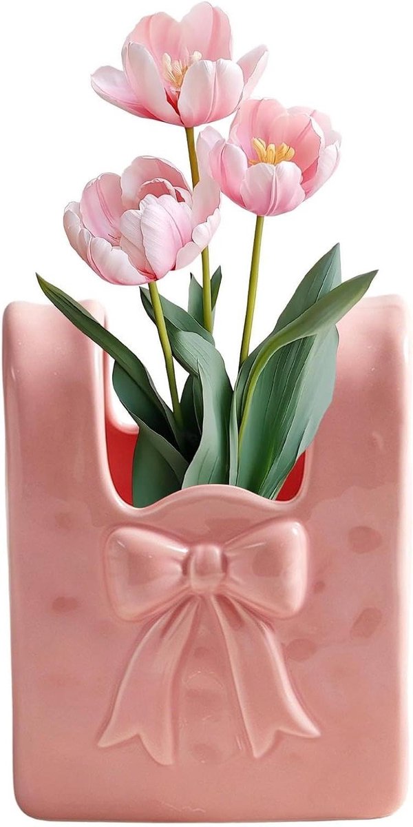 Keramische bloemenvaas | Keramische Display Stand Tafelblad Decoratie, Portemonnee Vaas Pl