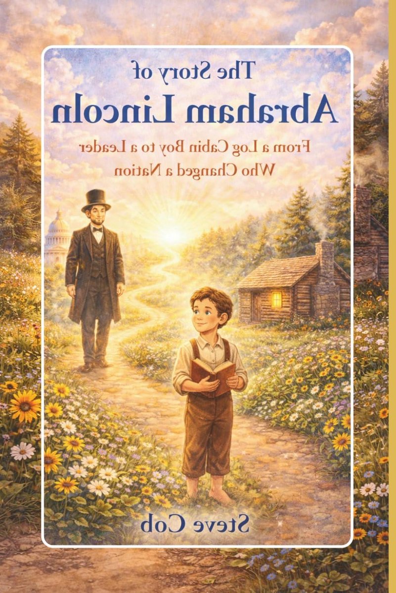 Biografie Abraham Lincoln - Leven Verhaal - Kinderen Leren - Inspirerend Levensverhaal - 46 Pagina's - Niet Van Toepassing