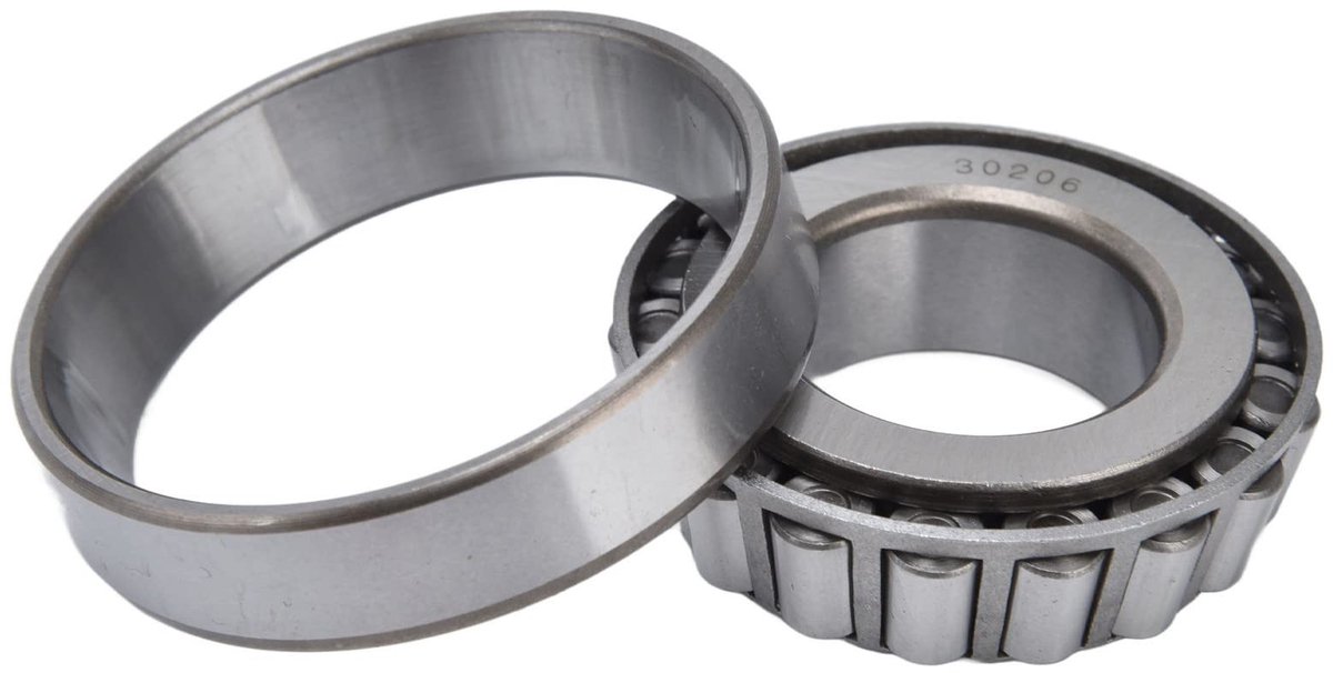 Dailygoods- Kegellager duurzame standaard constructie - Rollager - Zwaar gebruik - Breed gebruik - 30206 - Lager