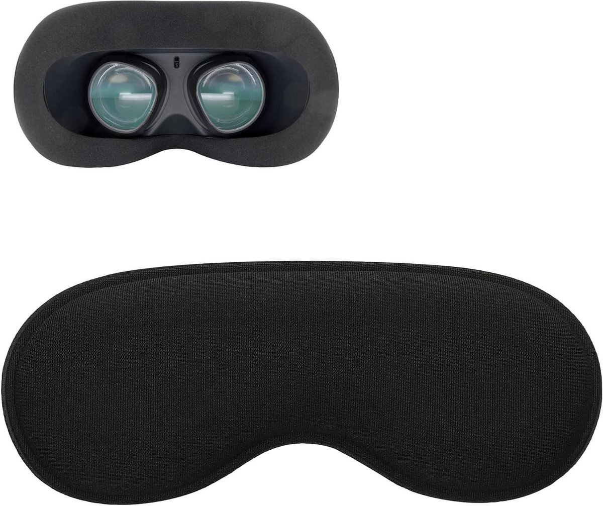 VR bril lenskap - Lensbeschermer headset - Bescherming lenzen - Stevig schuimmateriaal - 15 x 6 cm - Zwart
