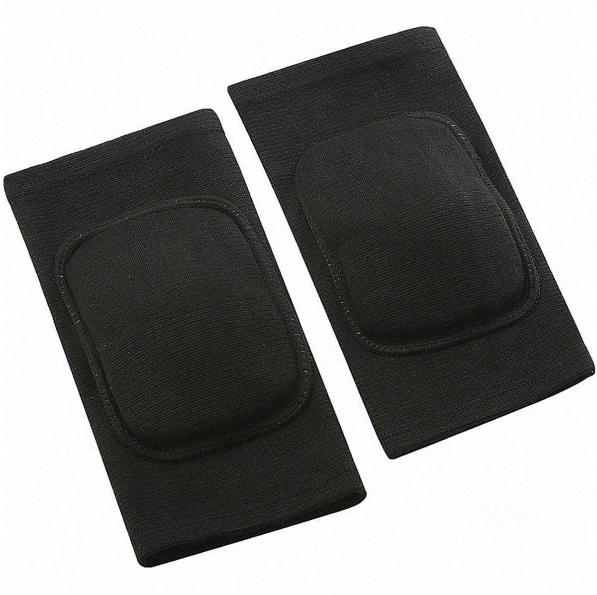 Kniebeschermers Sport - Kniebandage Ondersteuning - Blessure Preventie - Schokabsorberend Ontwerp - M (45-60kg) - Zwart