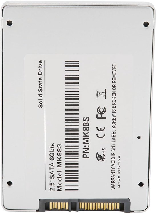 Interne SSD - Solid State Drive Harde Schijf - Snellere Prestaties - SATA III 6 Gb/s - 1 TB - Zilver — afbeelding 2