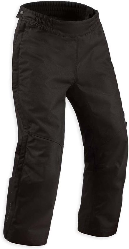 Motorfiets Overbroek - Regenbroek Motor - Droog Blijven - Volledige Tweerichtingsritsen - Herentaille 30 Inch - Zwart