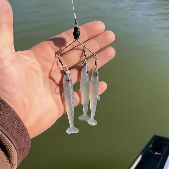 Kunstaas Baars - Zwem Swimbait - Vissen Vangen - Realistisch Ontwerp - 7.5 cm - Meerdere Kleuren — afbeelding 4