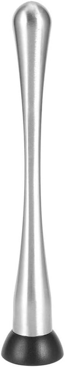 Ijsbreker Staaf - Cocktail Muddler Barman Gereedschap - Cocktails Maken - Ergonomisch Ontwerp - 23.5 cm - Roestvrij Staal