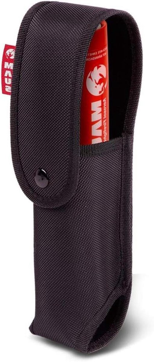 Brandblusser Hoes - Draagtas Brandblusser - Veiligheid Onderweg - Met Lus Bevestiging - 24 cm x 5 cm - Zwart
