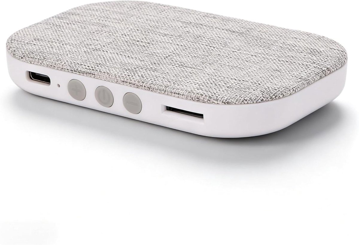 Kussenluidspreker Bluetooth - Onderste kussen geluid - Rustig slapen - Beengeleidingstechnologie - 115 x 89 x 39 cm - Wit