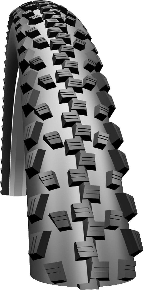 Fietsband Zwart - Banden Mountainbike - Veilig Fietsen - Lichtgewicht Karkas - 26 x 1.90 Inch - Zwart