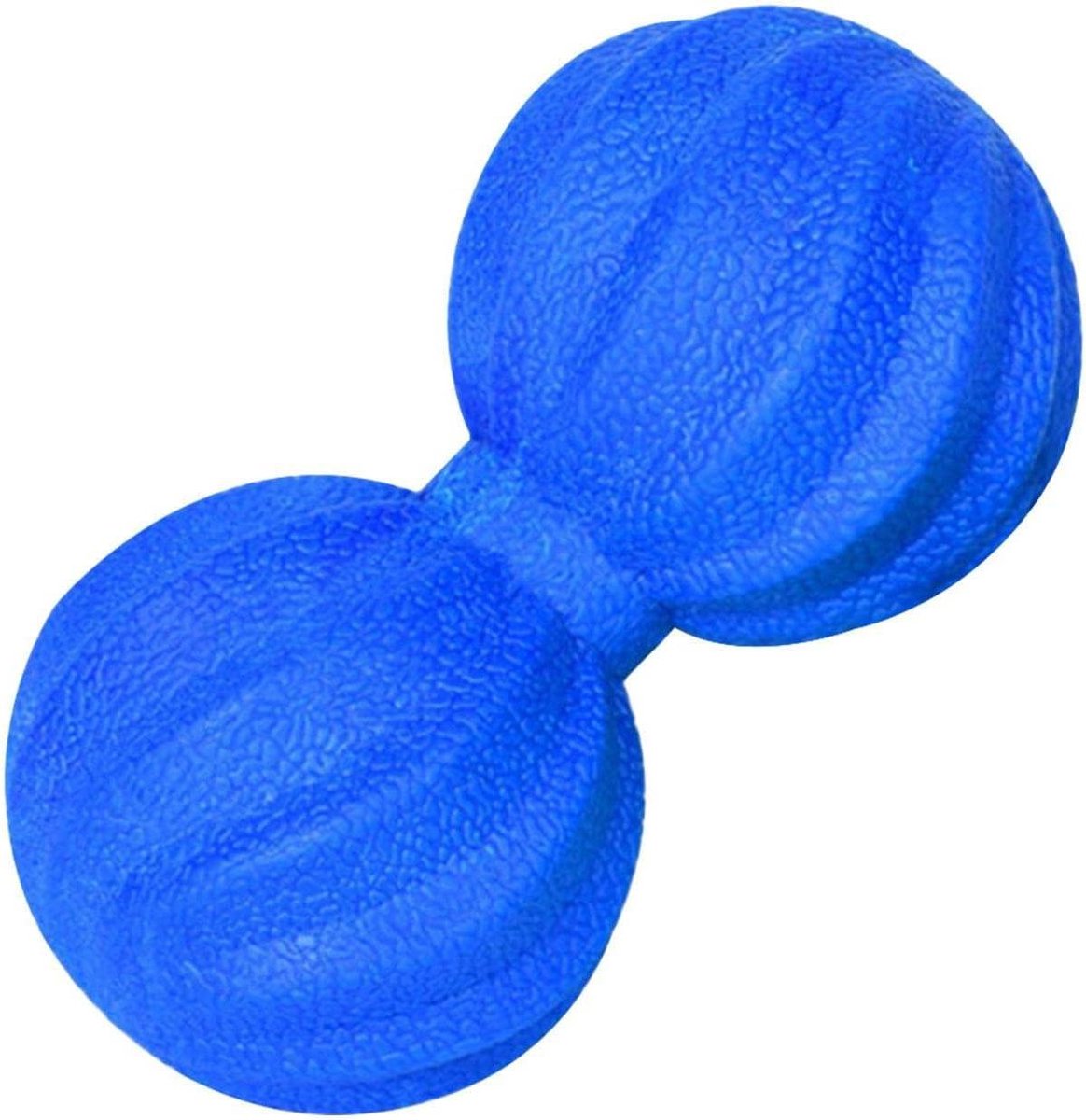 Pinda Massagebal - Massagebal Roller - Spierontspanning - Huidvriendelijk EVA - 12x6x6cm - Blauw