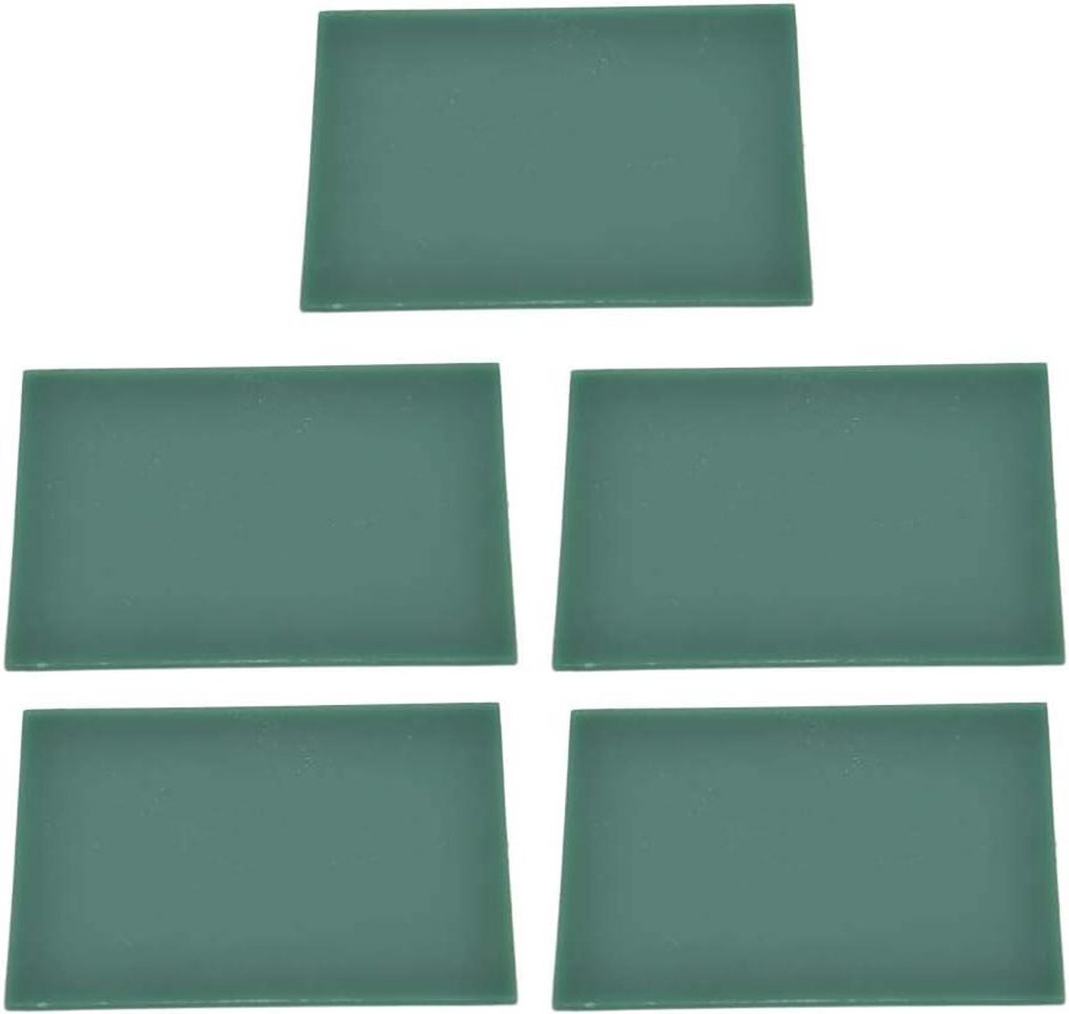 Carving Wax - Sieraden Was - Sieraden Maken - Glad Oppervlak - 5 Stuks 2mm - Groen