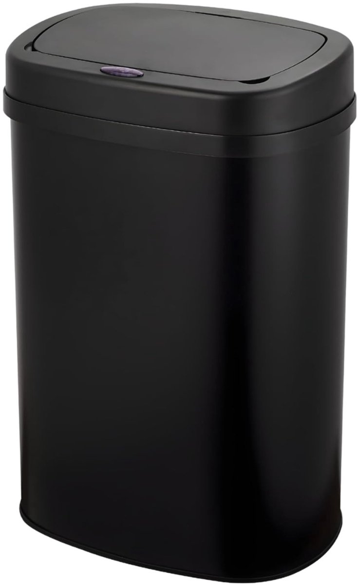 AHD® Prullenbak met Sensor - Prullenbak - Afvalbak - Zwart - 29cm x 40cm x 72cm