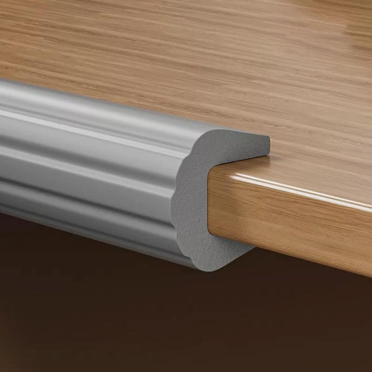 Meubilair Hoekbeschermer - Schuim Randbeschermer - Veiligheid Thuis - Zelfklevend - 2-10m - Grijs
