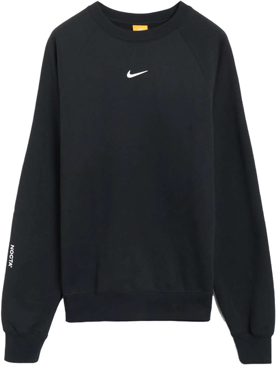 Nike NOCTA CS Fleecetop met ronde hals Sweater – / NOCTA Lifestyle Heren Sweater voor Mannen Zwart