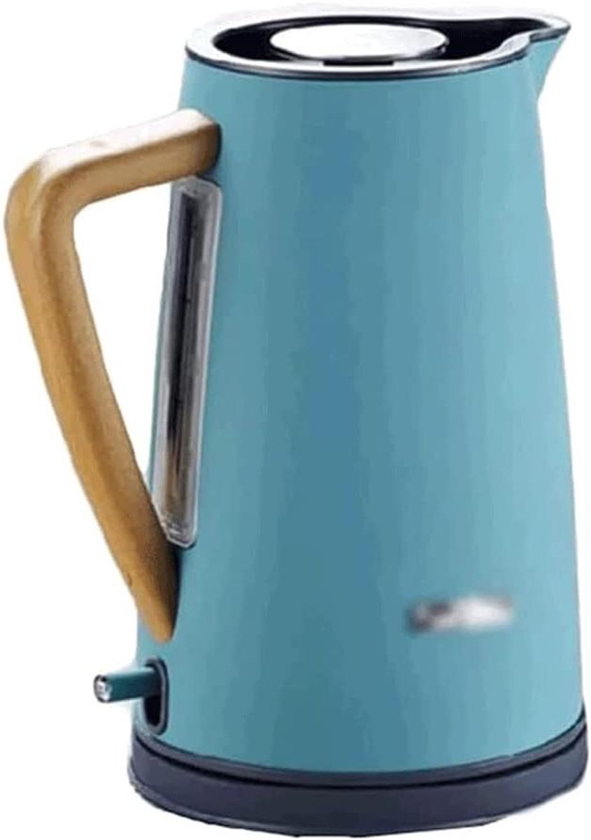 Elektrische Waterkoker - Theepot Boiler - Snel Water Koken - Stille Verwarming - 1.7 Liter - Blauw