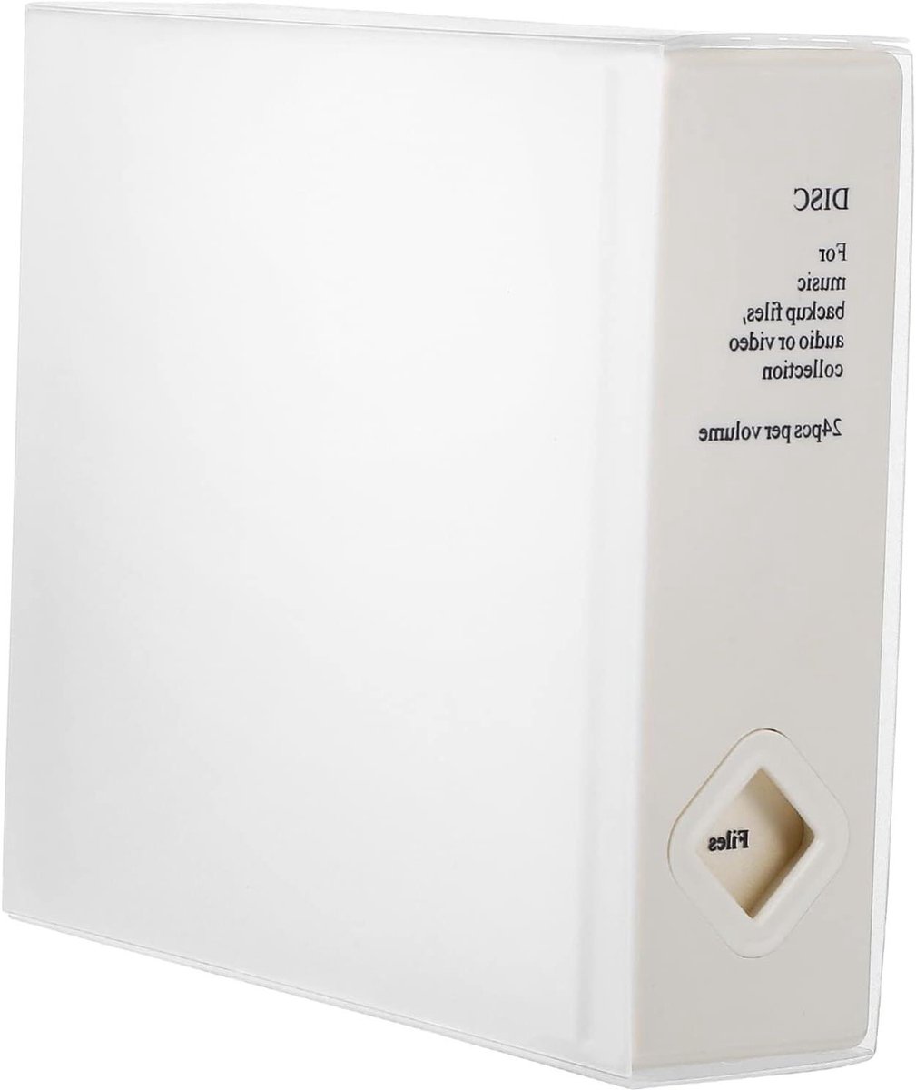 CD Opbergtas - Disc Organizer - Auto Organisatie - Grote Capaciteit - 24 Schijven - Zwart