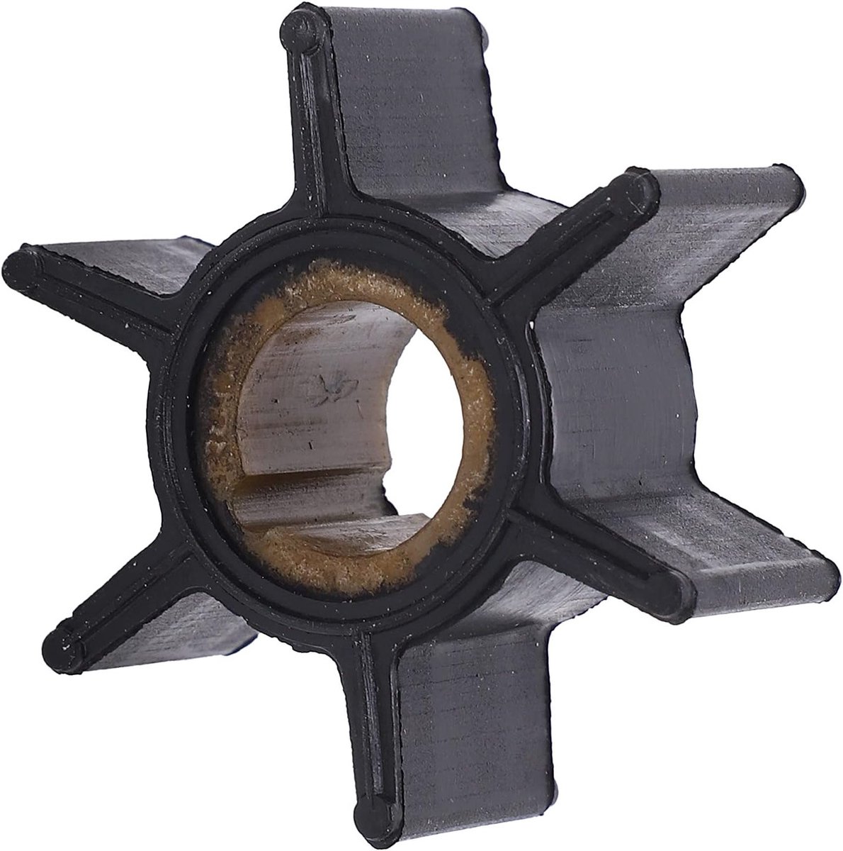 Rubber Waterpomp Impeller voor 2-takt 9.8 pk Bootmotor, Geschikt voor Marine Motoren en Buitenboordmotoren, Hoogwaardige Vervangingsonderdelen