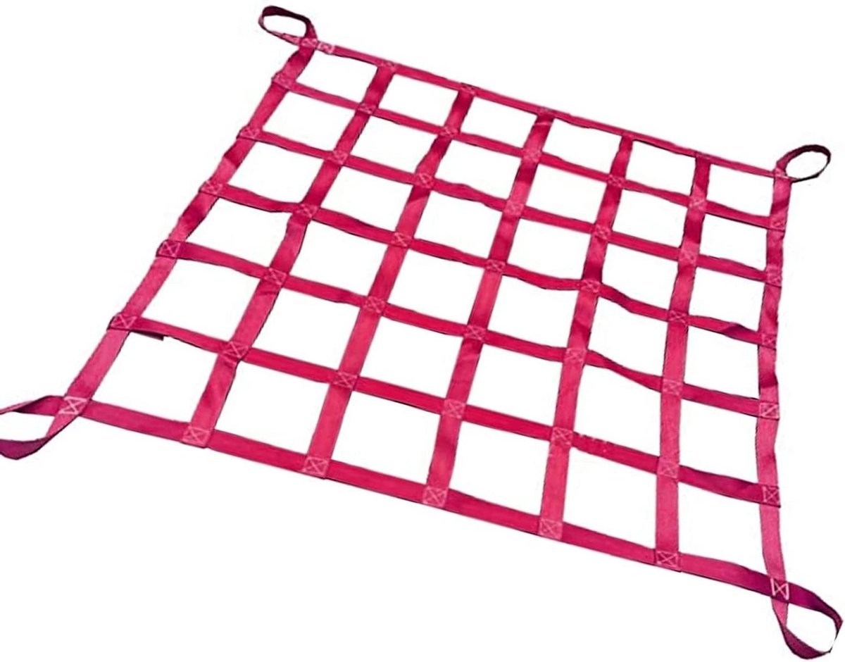 Polyester Hijsnet - Hefnet Vracht - Lading Tillen - Hoge Dichtheid - 1 x 1M / 500kg - Niet gespecificeerd