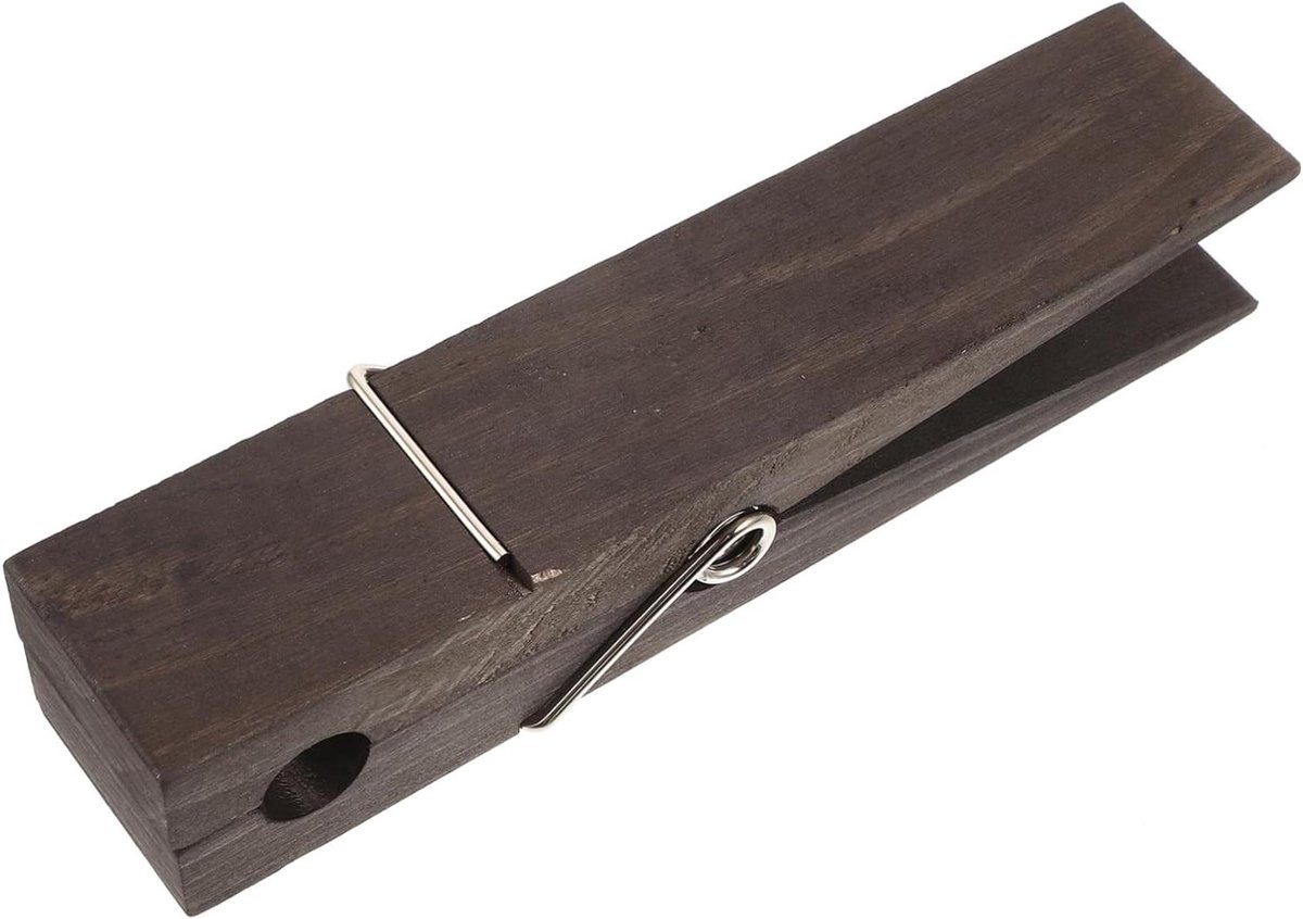 Houten Wasknijper - Grote Klem - Handdoeken Drogen - Rustiek Design - 22cm - Niet Gespecificeerd