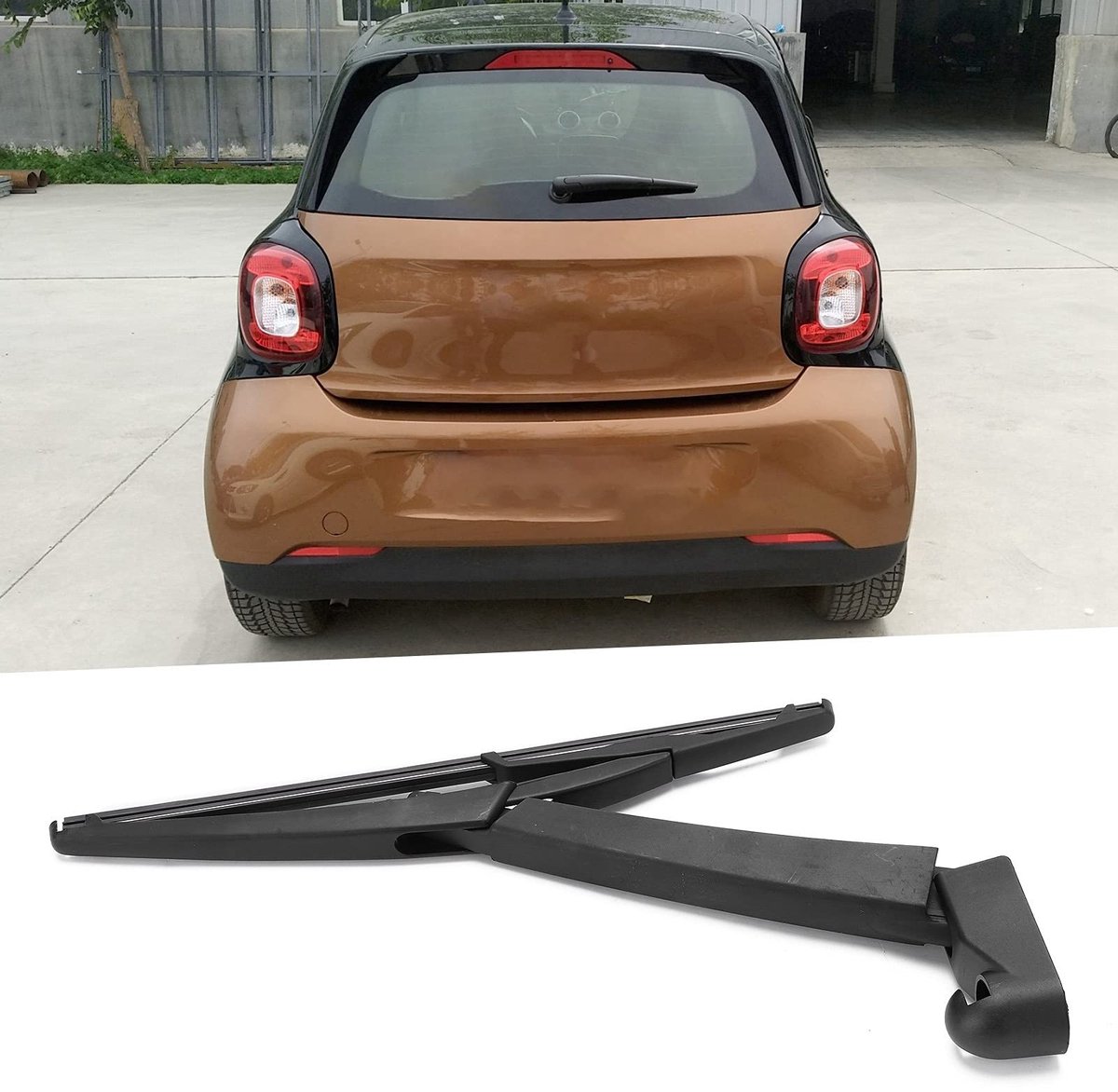 Dailygoody - Vervanging Ruitenwissereenheid - Achterruit Wisser Arm Set - Directe vervangende installatie - ABS+Rubber - Geschikt voor Mercedes-B