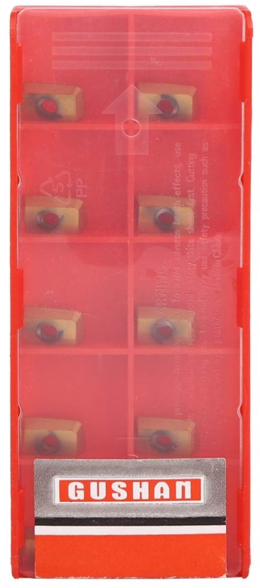 Dailygoody - Gecementeerde hardmetalen wisselplaat - Hoog rendement - Slijtvastheid - 10 stuks - Geschikt voor frezen
