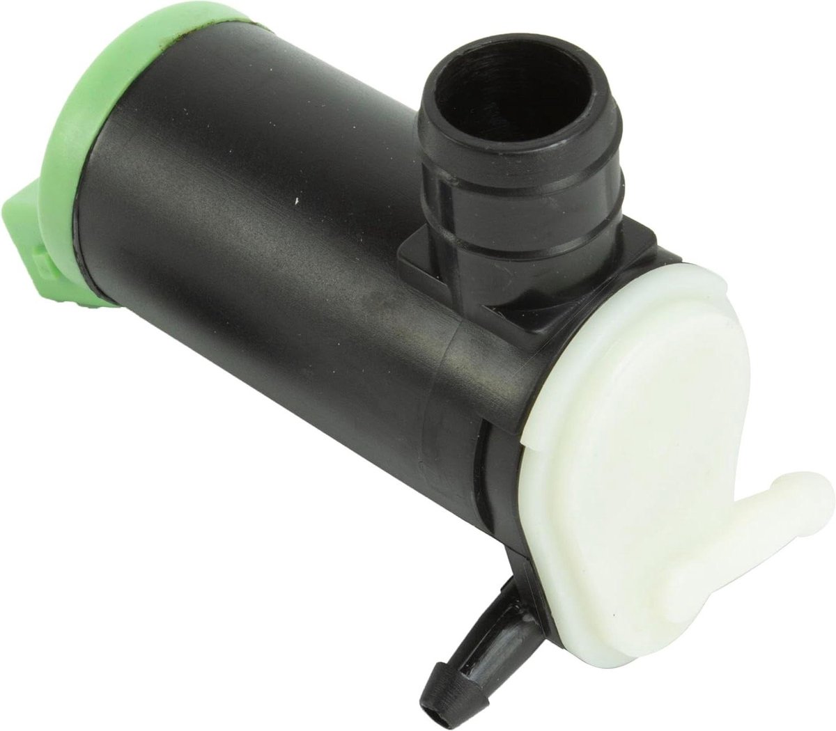 Ruitensproeierpomp - Pomp Wisserwater - Autoruiten Reinigen - Dubbele Pomp - 8.7 x 6.4 x 4.4 cm - Zwart