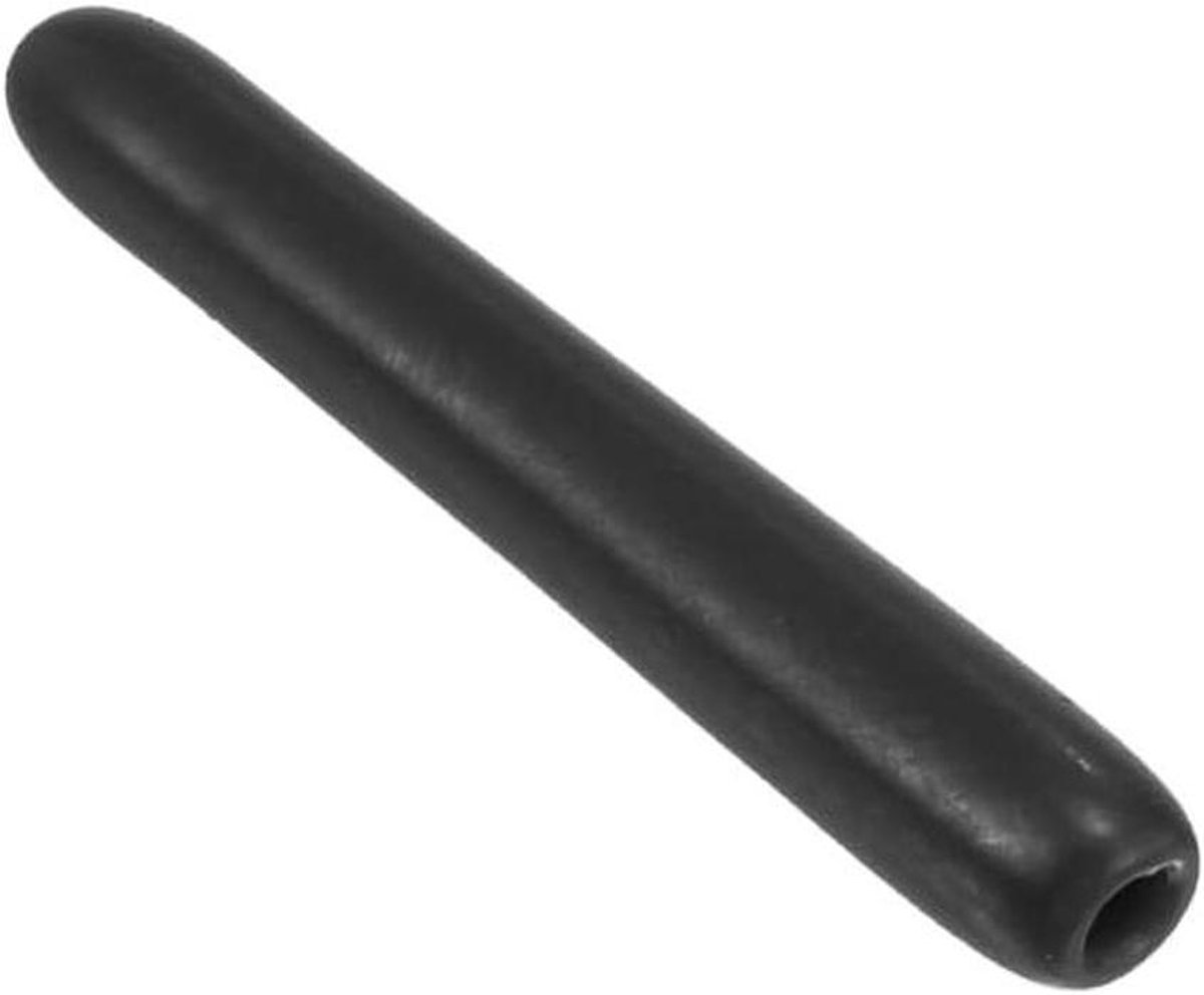 Rubberen Eindkappen - Beschermdoppen Buisstoppen - Meubels Beschermen - Zacht Elastisch Materiaal - 18 mm ID - Zwart