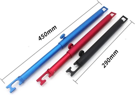 Gasveren Kofferbak - Ondersteuning Stangen - Auto Onderhoud - Telescopisch Verstelbaar - 32-48 Cm - Blauw — afbeelding 4
