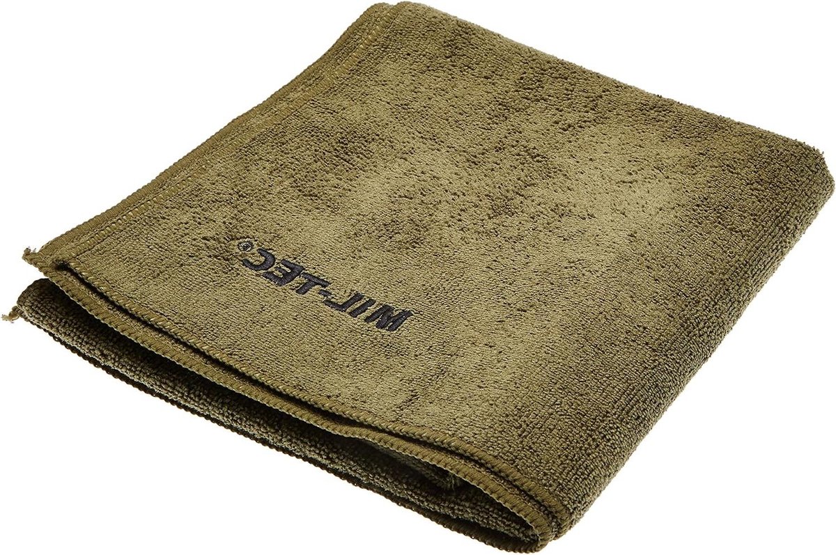 Microvezel Handdoek - Snelle Droger - Outdoor Activiteiten - Lichtgewicht - 100 x 50 cm - Zwart