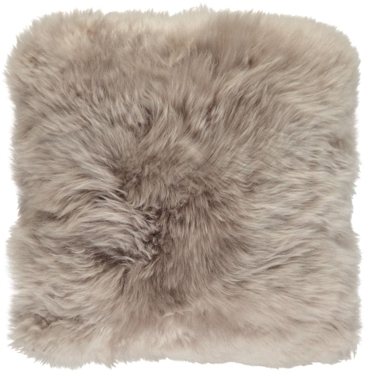 Sheepskin House - Langharig Schapenvacht Kussen - 35x35 cm