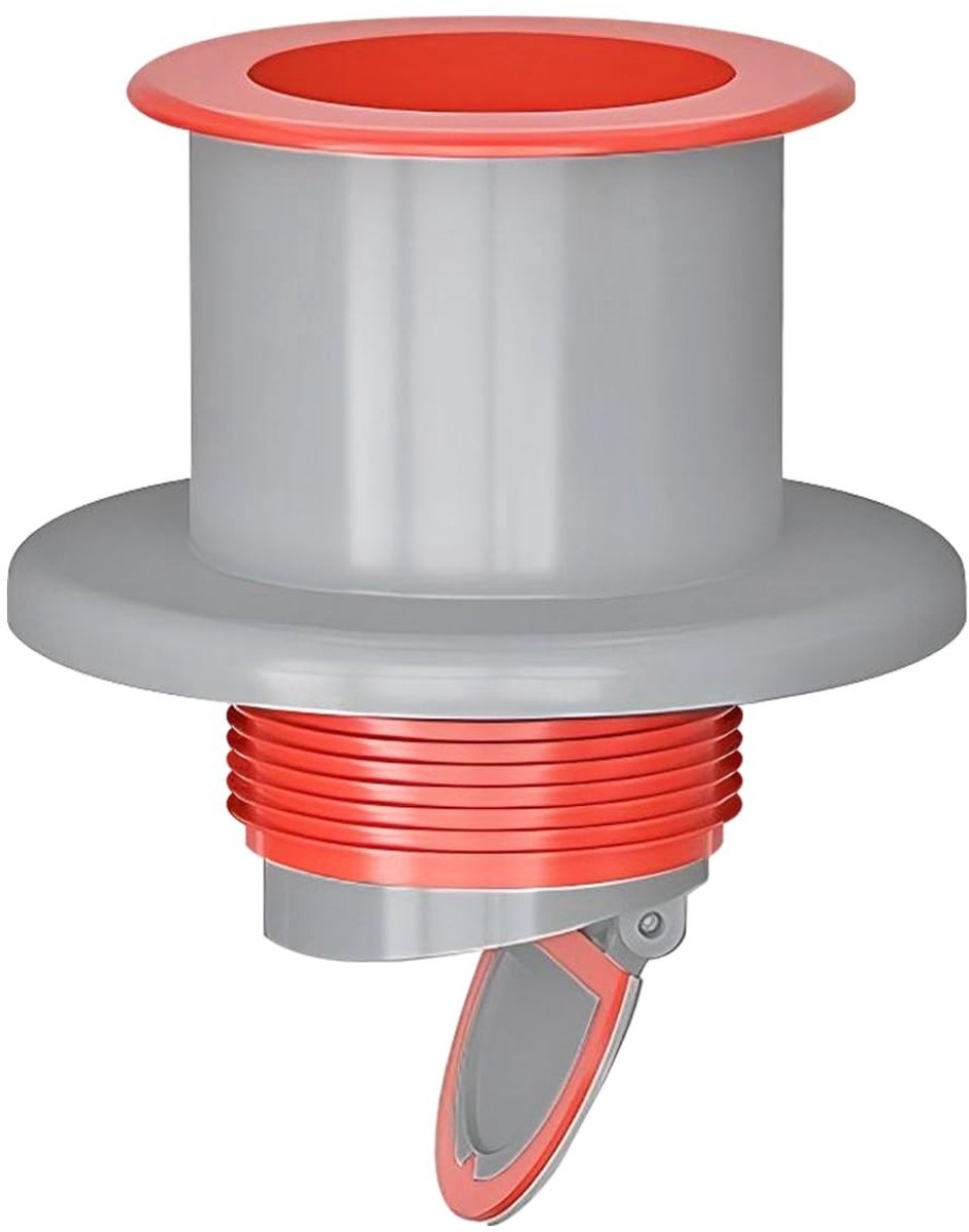 Qrity Afvoerbuis Connector - 50mm PVC, Geurstopper, Waterafvoer Plug