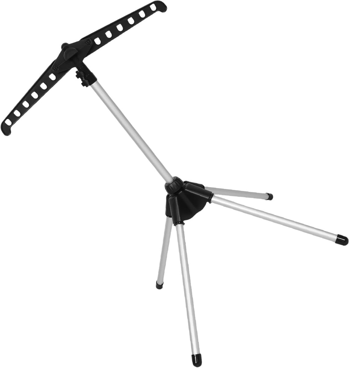 Kledingstomer Standaard - Stoomrek Kleding - Kleding Drogen - Verstelbare Hoogte - 147 cm - Zwart