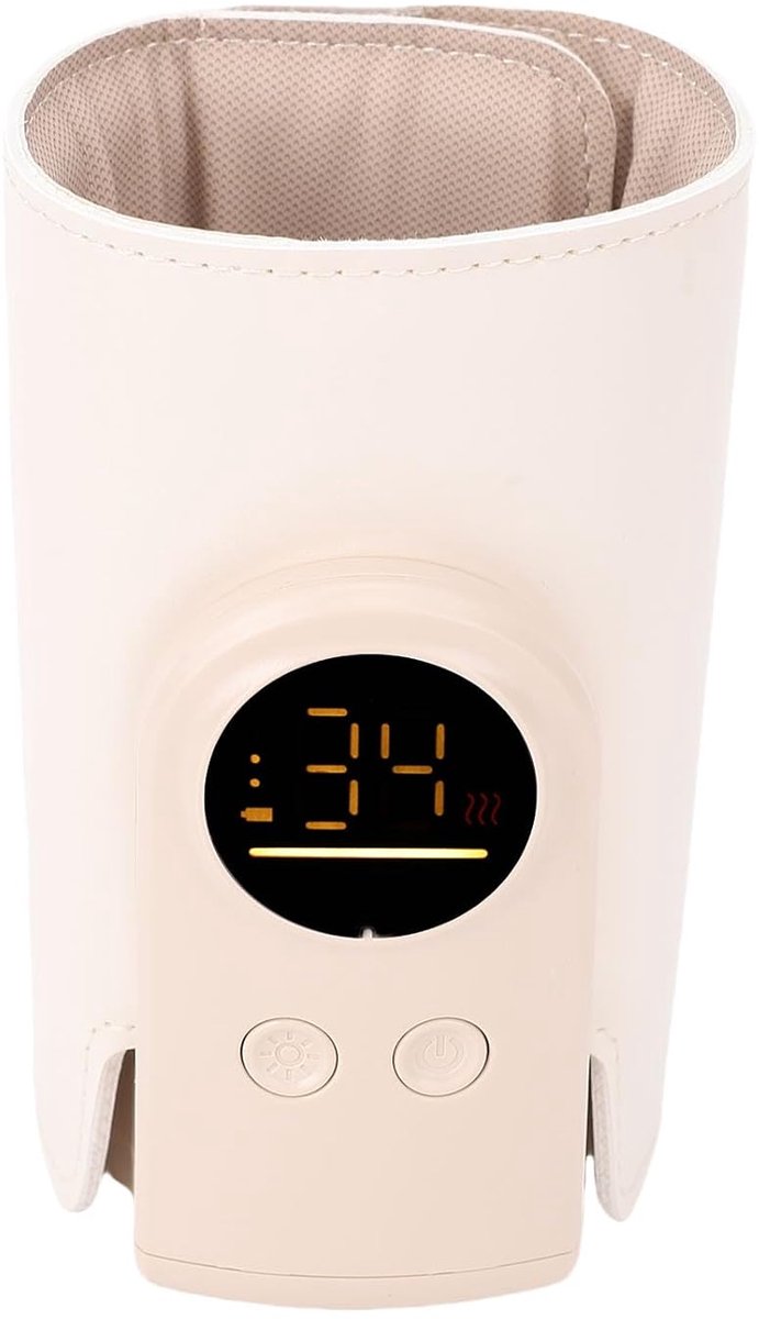 Baby Fles Warmer - Draagbare Melk - Onderweg Voeden - Lange Batterijduur - 8000mAh - Grijs — afbeelding 5