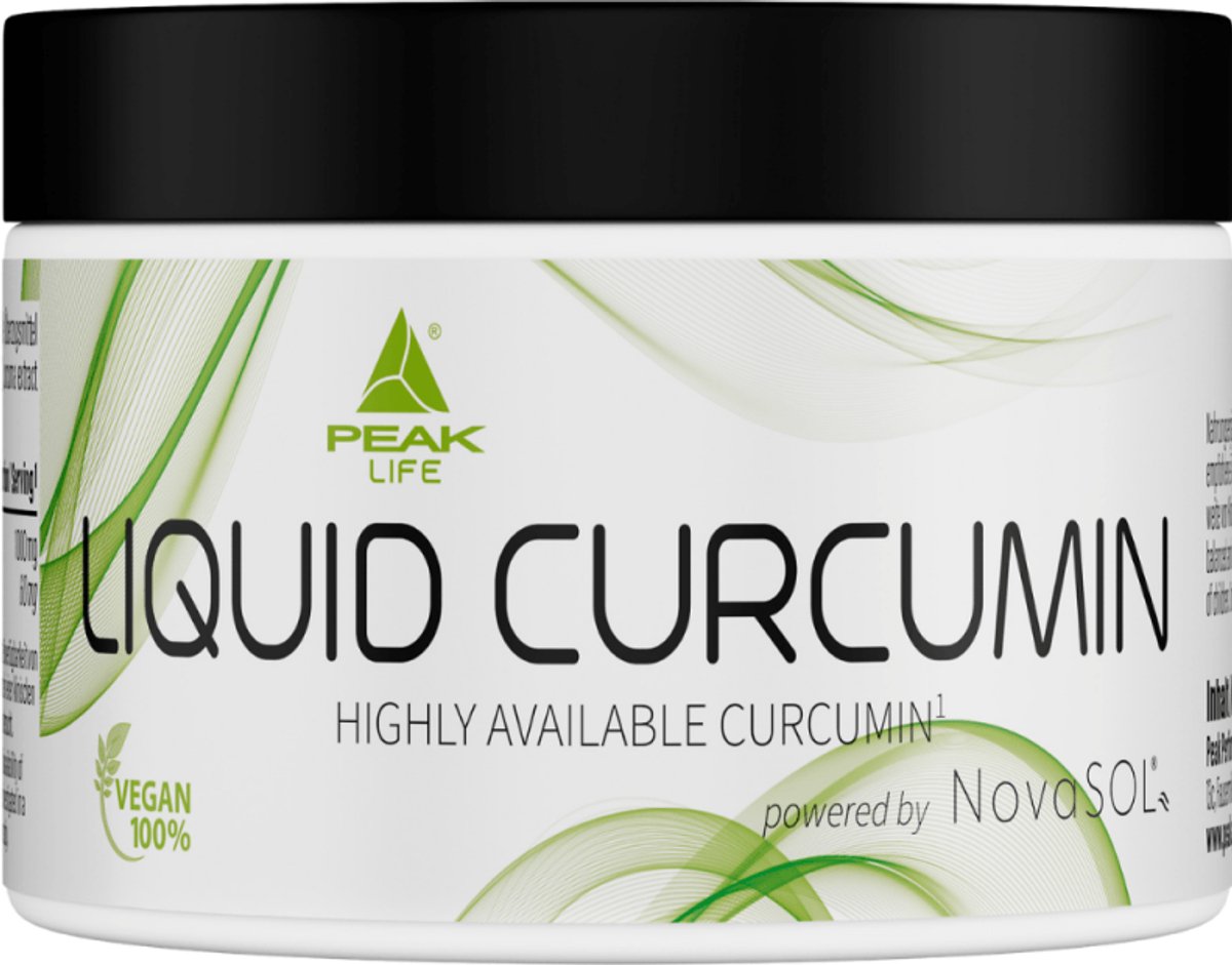 Peak Liquid Curcumin (90 Caps) Unflavoured - Vitaminen, mineralen & gezondheid - Kruiden
